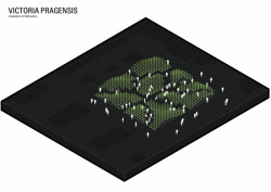 Victoria Pragensis, diagram instalace, llj architects/ Haenke