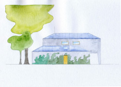 RD ve Zličíně, pohled, Rusina Frei