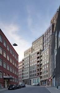 Bytový komplex Etaget ve Stockholmu, studio Kjellander Sjöberg