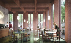 Společnost Skanska staví novou čtvrť Modřanský cukrovar podle návrhu studia Chybik+Kristof