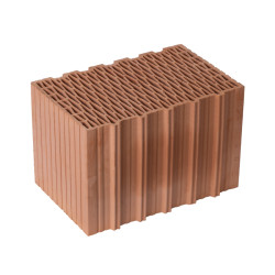 Broušená cihla HELUZ FAMILY - parametry pro jednovrstvé zdění splňují také cihly HELUZ FAMILY od šířky 44 centimetrů