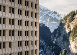 Brutalistní lyžařský rezort Flaine ve Francii, Marcel Breuer