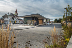 Studio Loca plan stojí za návrhem nového autobusového nádraží v malém městě Nová Paka