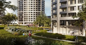 Sky Park Residence, Bratislava - vizualizace