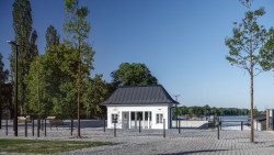 Architekti navrhli také rekonstrukci pokladny z minulého století.