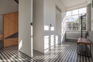 Přestavba prvorepublikové vily v Brně podle návrhu studia AEIOU