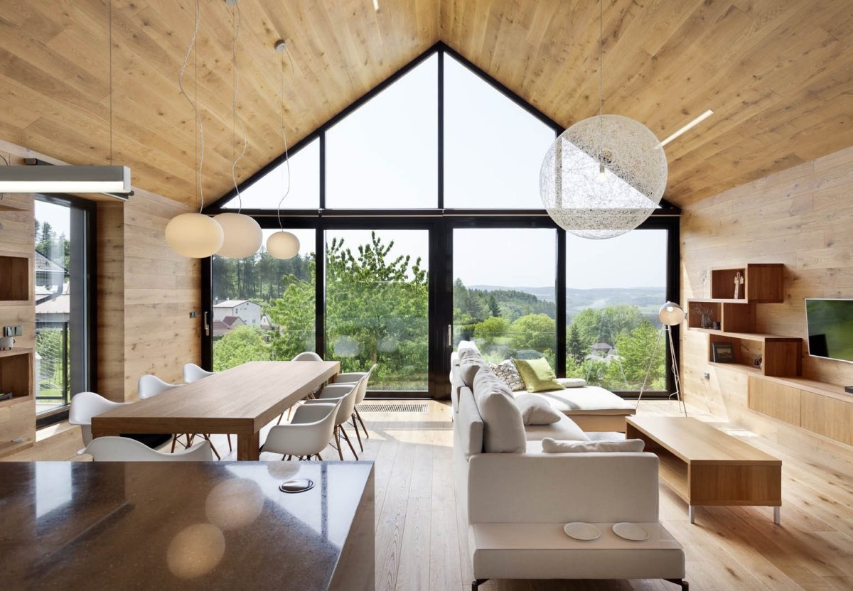 Rodinný dům od OK PLAN ARCHITECTS v Lipnici nad Sázavou
