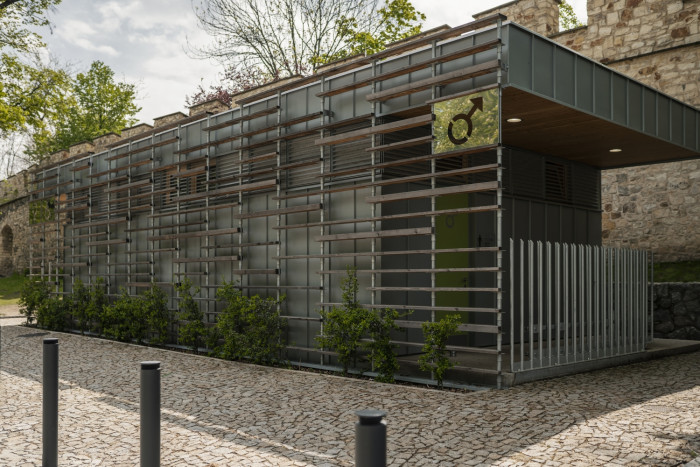 Veřejné WC Petřín, DESIGN Arcom.