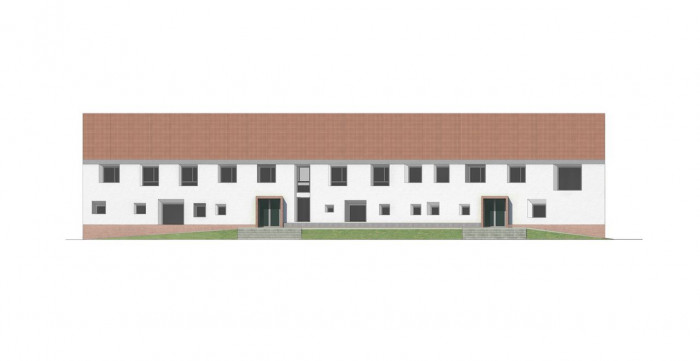 Pavel Hnilička Architekti, ZUŠ v Dolních Břežanech, pohled jižní – foto