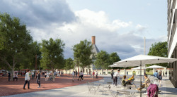 Revitalizace Mendlova náměstí v Brně, Chybík+Krištof, dílna Michala Palaščáka, vizualizace