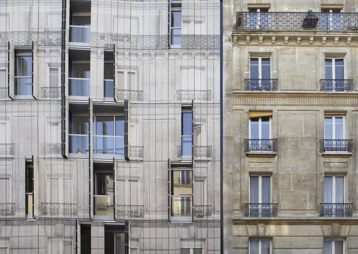 Chartier-Corbasson architectes, Bytový dům 85 rue Championnet, foto