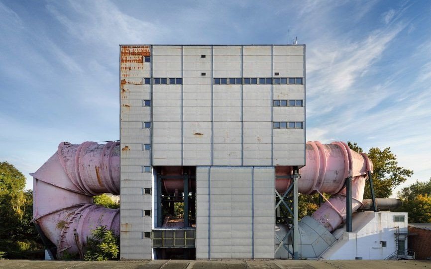 Průtokový kanál Výzkumného ústavu vodního stavitelství a výstavby lodí, původní stav