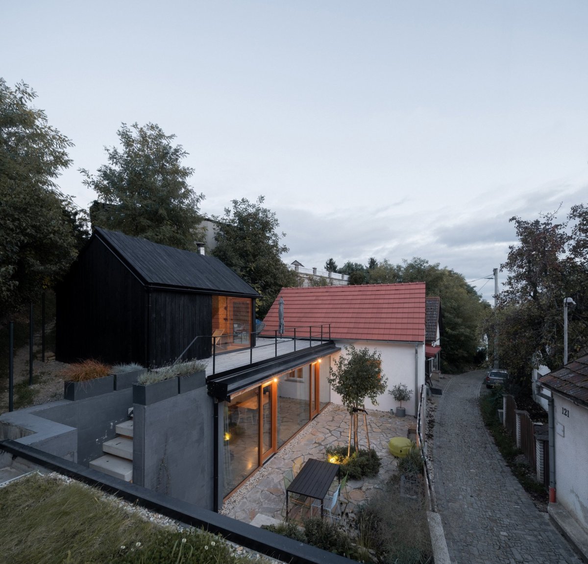 Víkendový dům v Bukovanech od studia SENAA architekti