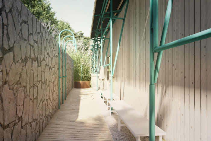 Lesní Koupaliště, Mjölk architekti, vizualizace