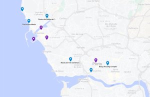 Všechna místa najdete vyznačena s naší mapě