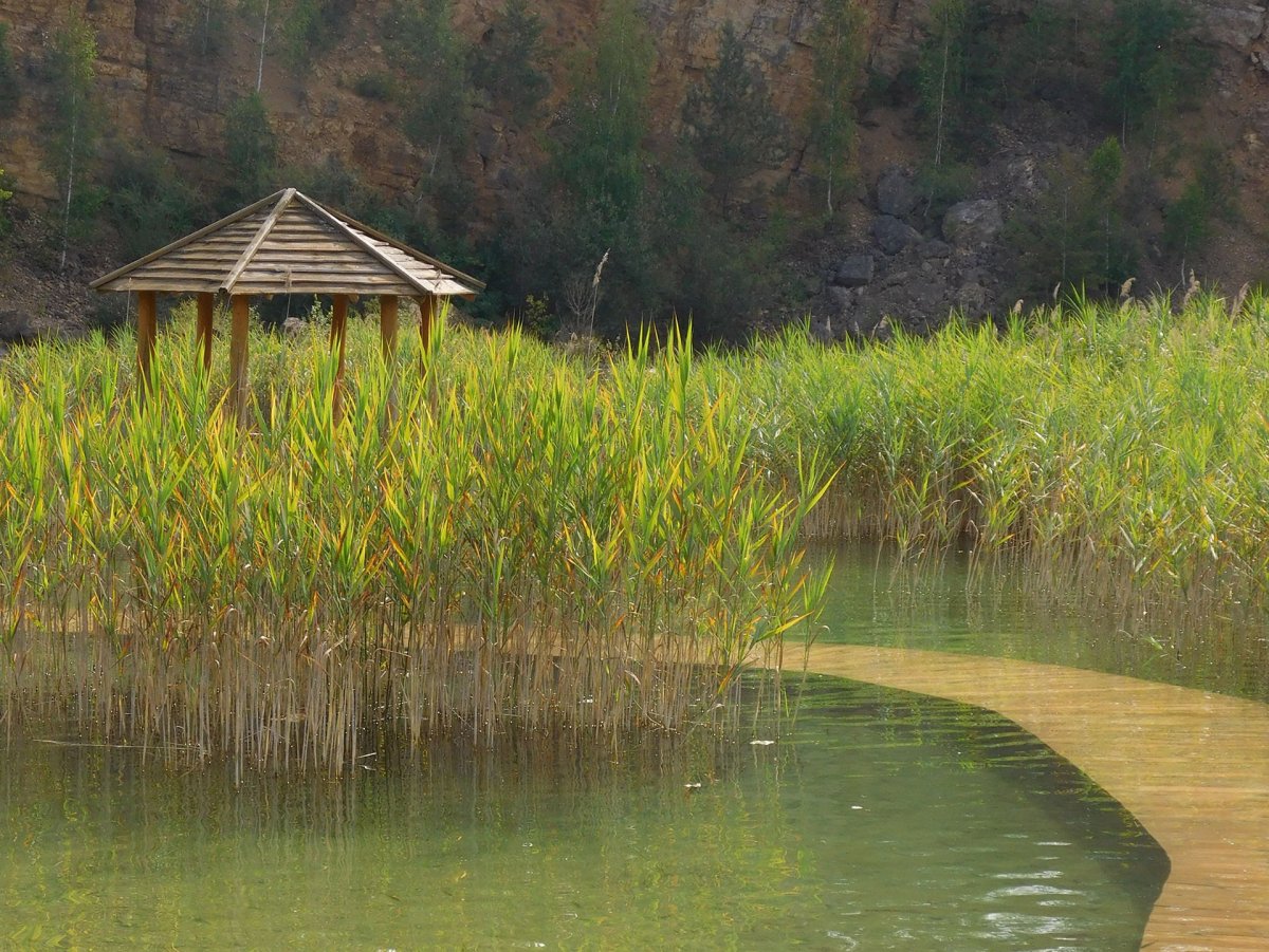 Arboretum Park Gródek známý jako polské Maledivy