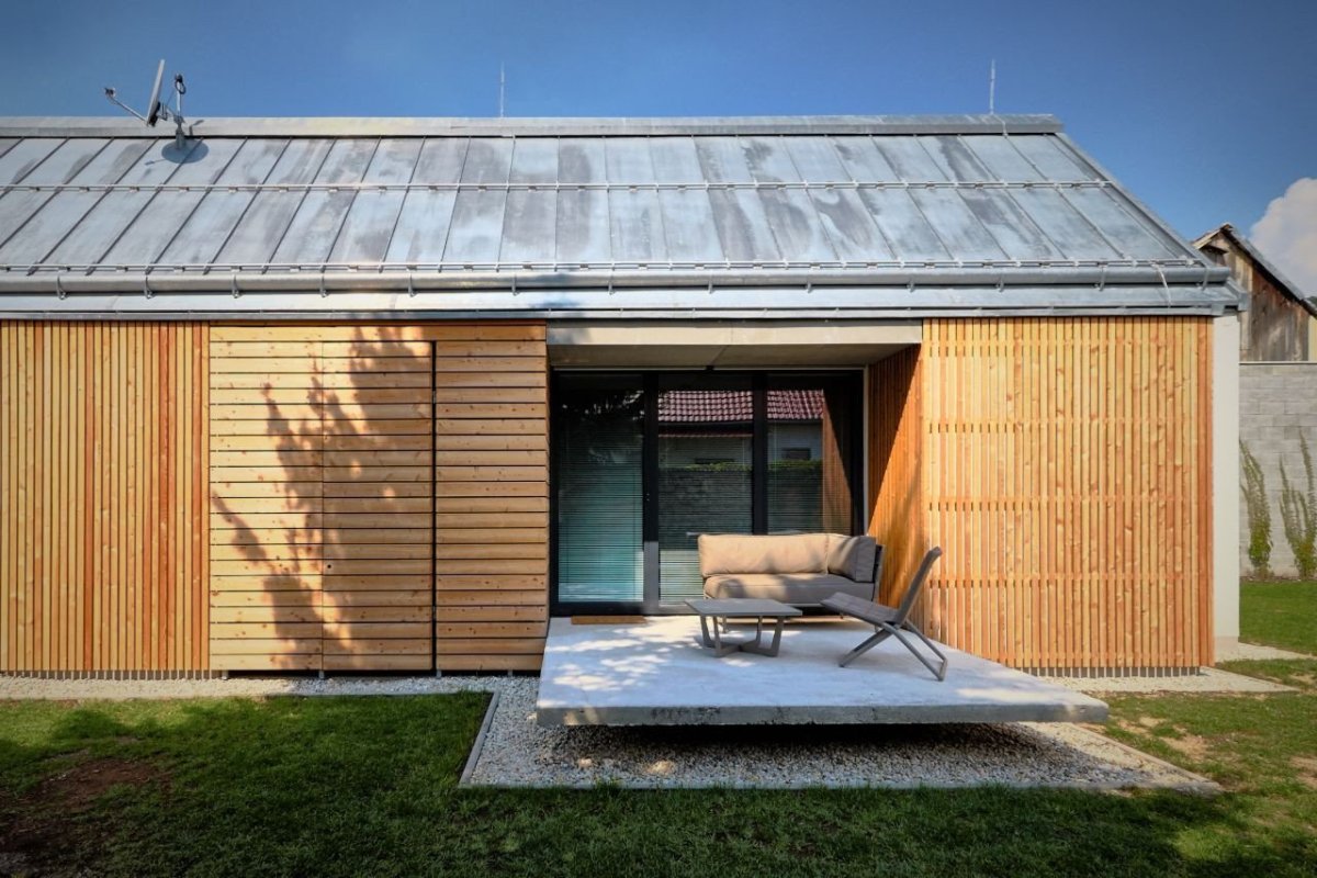 Dřevěný dům Lučatín, Jaro Krobot architekt