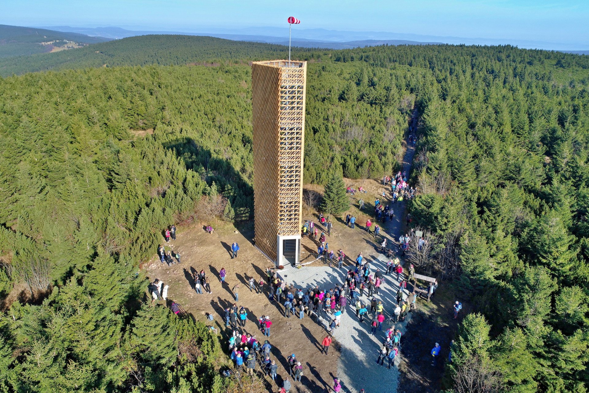 Velká Deštná dostala akcent. Rozhledna od studia architekti.in. Foto: Studio HCJ Hradec Králové