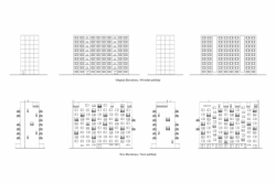 gutgut, Panelák v Rimavskej Sobote, pohledy, původní i nový stav - foto