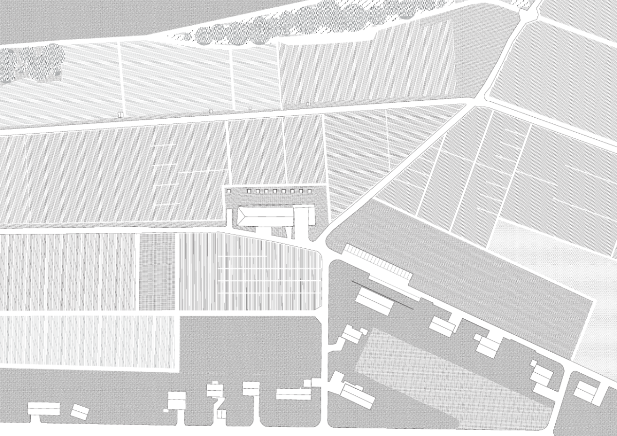 Taneční sál pod vinohradem, SPPA Architekten, situace