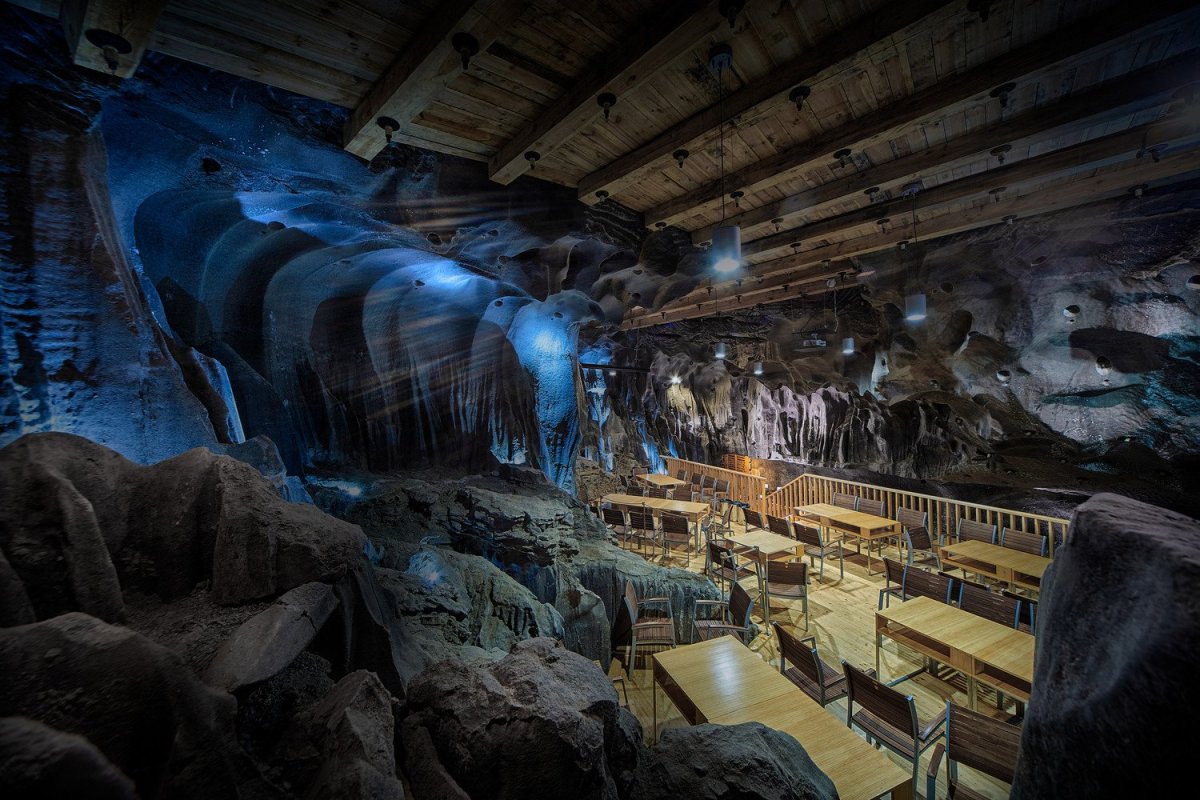 Podzemní prostory solného dolu Wieliczka