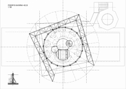 AP ATELIER, Bolt Tower, půdorys kavárny – foto