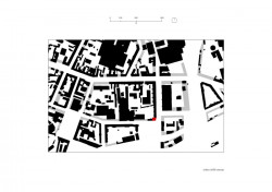 Bytový dům s lofty a bleskem v Brně, Chybik + Kristof Architects & Urban Designers, schwarzplan