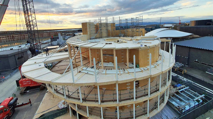 Pavilon EXPO z panelů NOVATOP ELEMENT