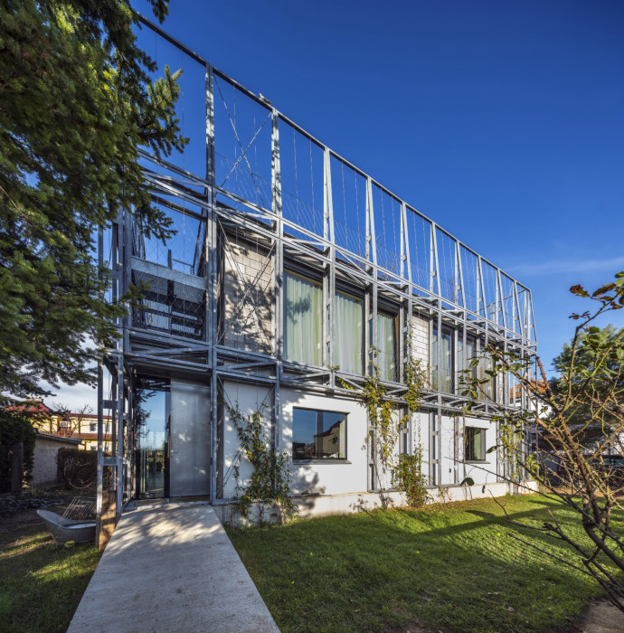 Dům v ocelovém korzetu, Jan Šépka /Šépka architekti/