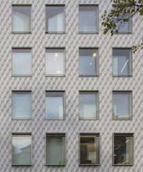 Dům sportu Schuster v Mnichově s fasádou StoSignature Graphic, Ochs Schmidhuber Architekten. Foto: Gerhard Hagen