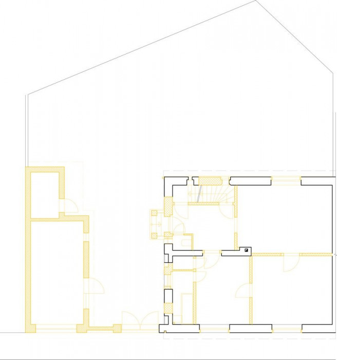 Bourací práce, Dům s hnízdem, MAJO, Foto