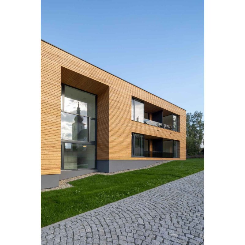 Bytový dům pro seniory ve Staříči od Kamil Mrva Architects