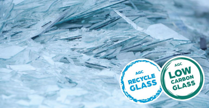Sklo se sníženou uhlíkovou stopou a recyklované sklo