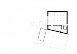 Knihovna v Hrádku nad Nisou, Ateliér David, půdorys 2 NP