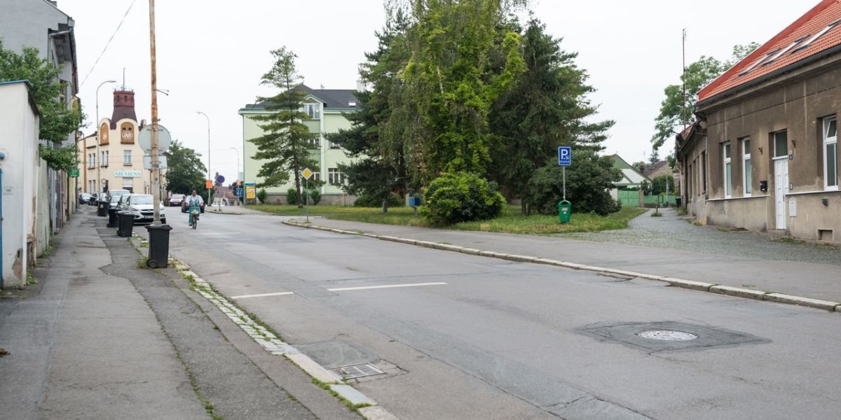 Pražská ulice v Kolíně, současný stav – foto