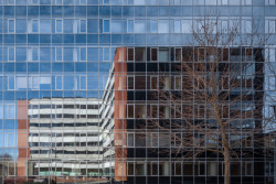 Nová budova ČVUT, ve které sídlí fakulta architektury, podle návrhu Aleny Šrámkové