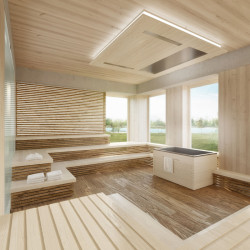 HoHo Vídeň, první výšková budova ze dřeva na světě - vizualizace