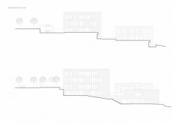 Čtyři domy v jednom, SZ pohled, Kuba & Pilař architekti