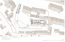 Jiří Gulbis, Kulturní okrsek města Úštěk, půdorys 2. NP - foto