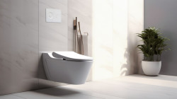 Tlačítko Dot.Dot v koupelně, Lucie Koldová pro Alcadrain