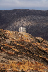 Skleněný pavilon v Grónsku od architekta Konstantina Ikonomidise