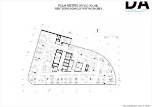 Villa Metro, Dziuba Architekci - PŮDORYS