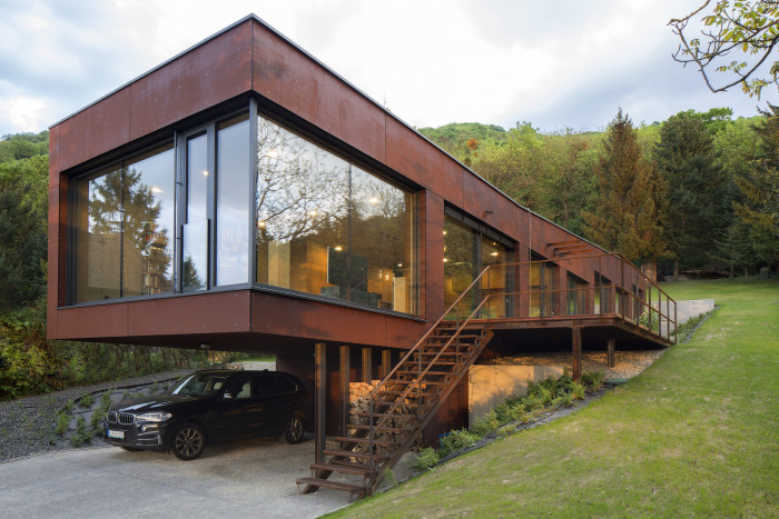 Rodinný dům Hainburg an der Donau, A3UM ateliér