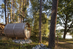 Sauna (Chata Spiegelbaude, A1 architects)