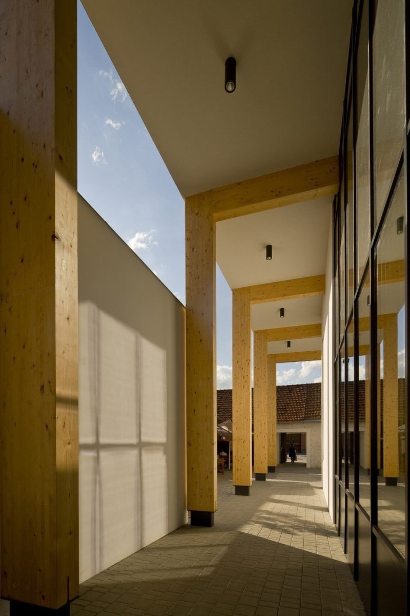 Revitalizace středu obce Bílovice nad Svitavou, P. P. Architects