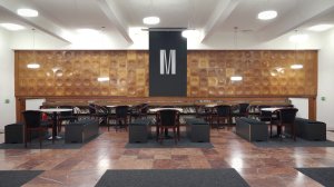 K nejvýznamnějším a do současnosti dochovaným interiérovým realizacím patří kino Scala (dříve Moskva), jehož rekonstrukce proběhla podle návrhů Jaroslava Šmídka počátkem 70. let.