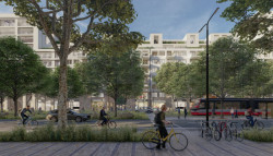 Příprava nové čtvrti Trnitá, Kancelář architekta města Brna, vizualizace