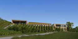 Vinařství Mikrosvín, FAM Architekti. Vizualizace: monolot