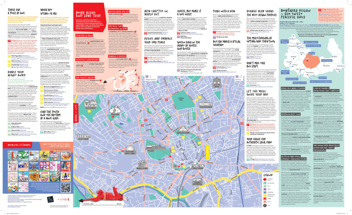 Mapa Brna USE-IT