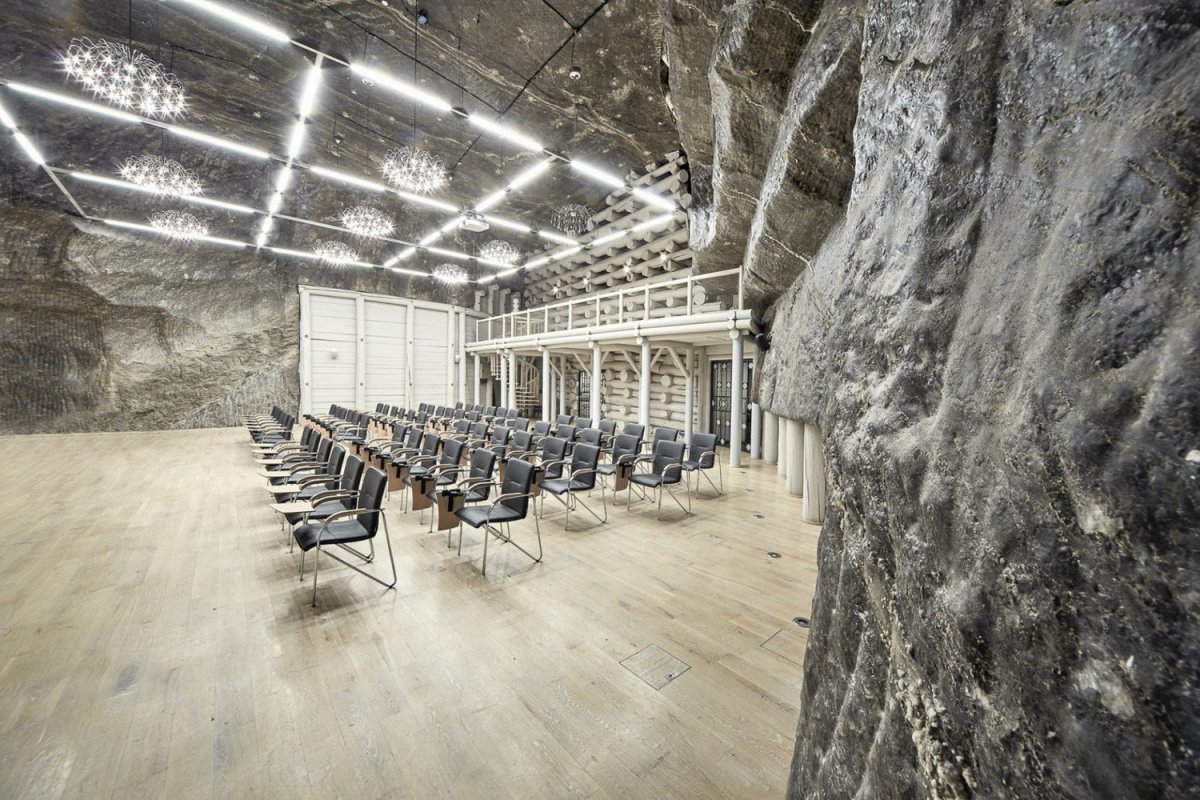 Podzemní prostory solného dolu Wieliczka